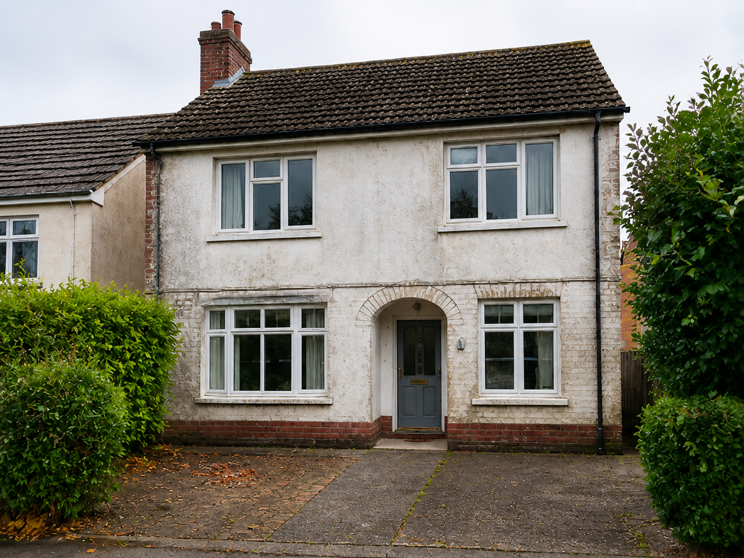Exterior repaint before