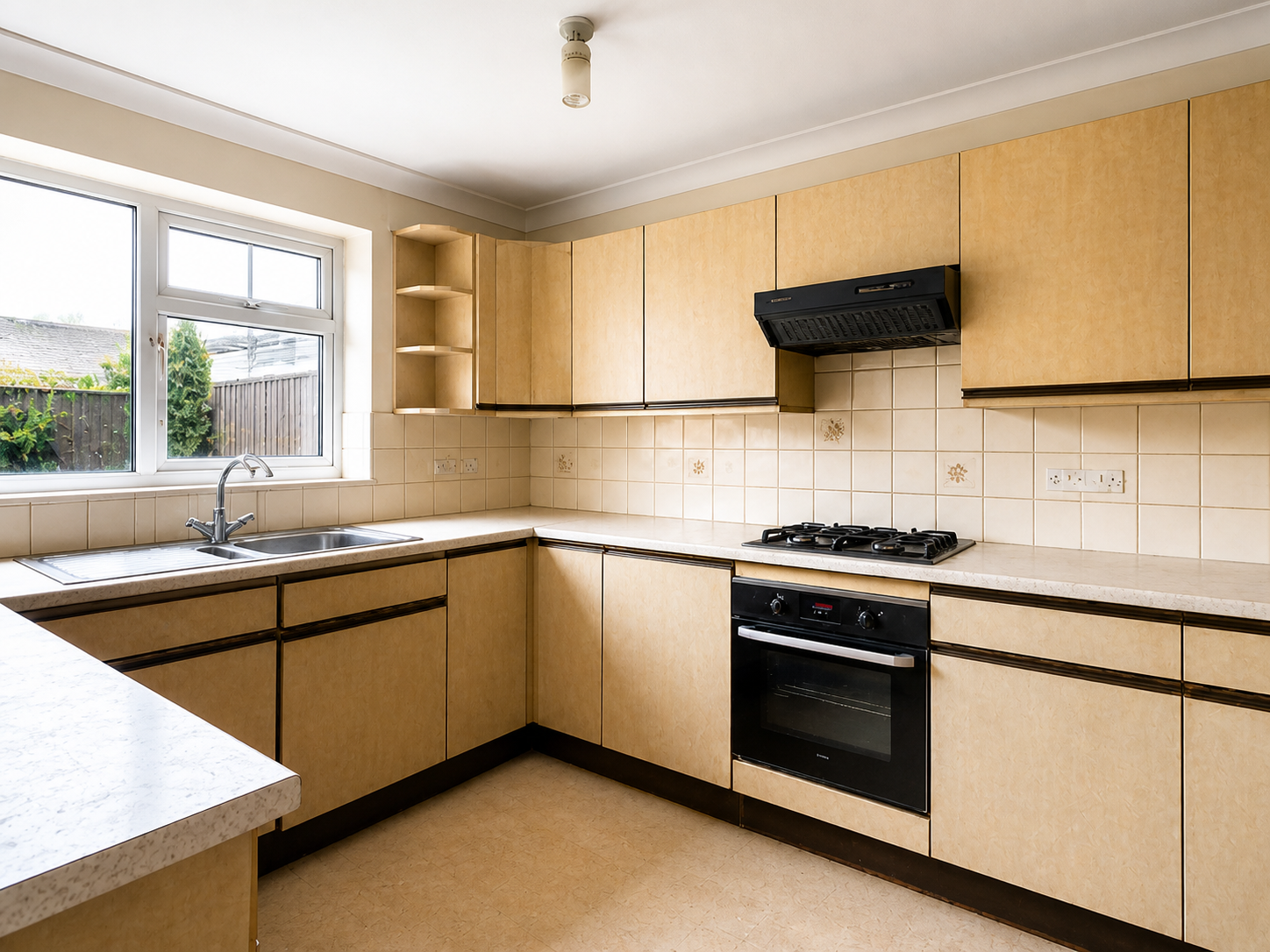 Kitchen respray before